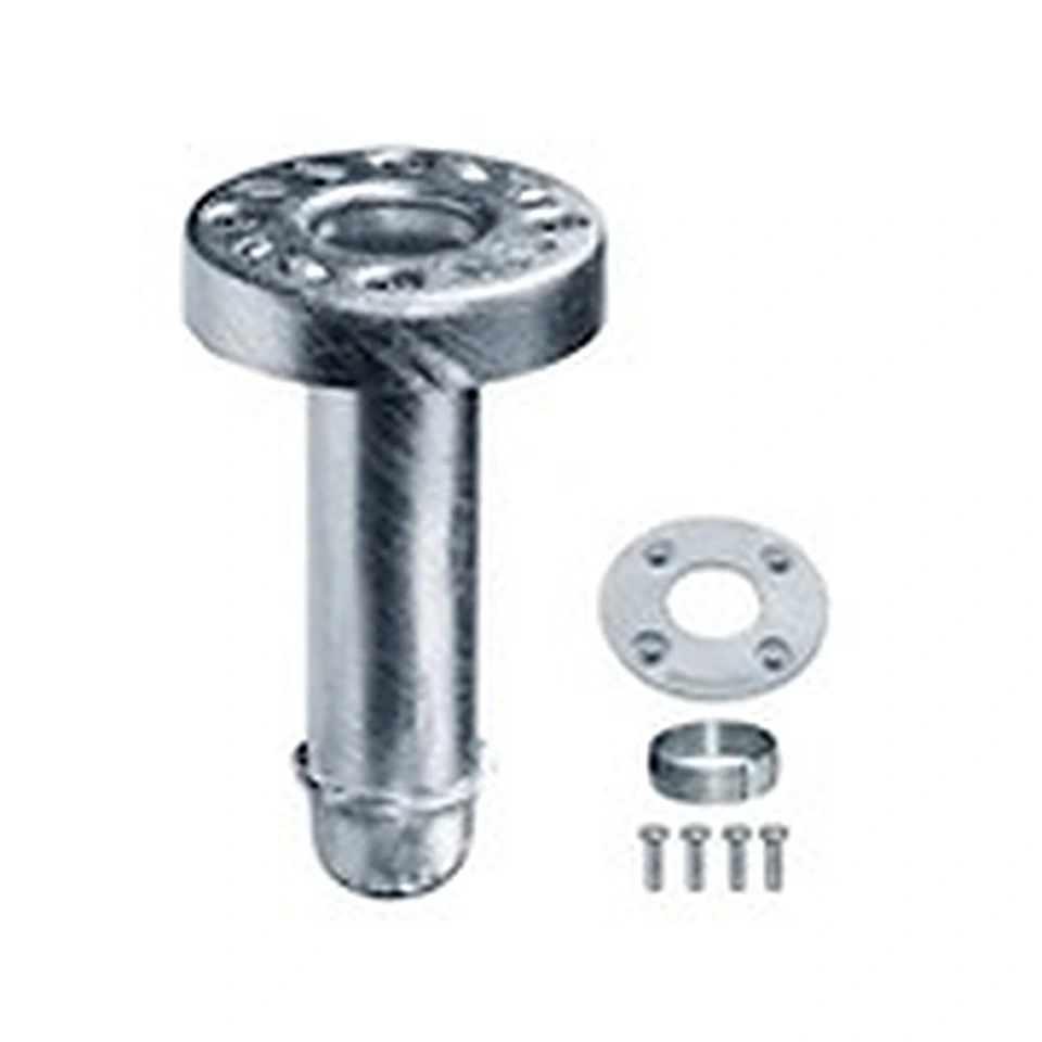 Platine de fixation ronde avec tige centrale — réf. SA-FR-PLATINE