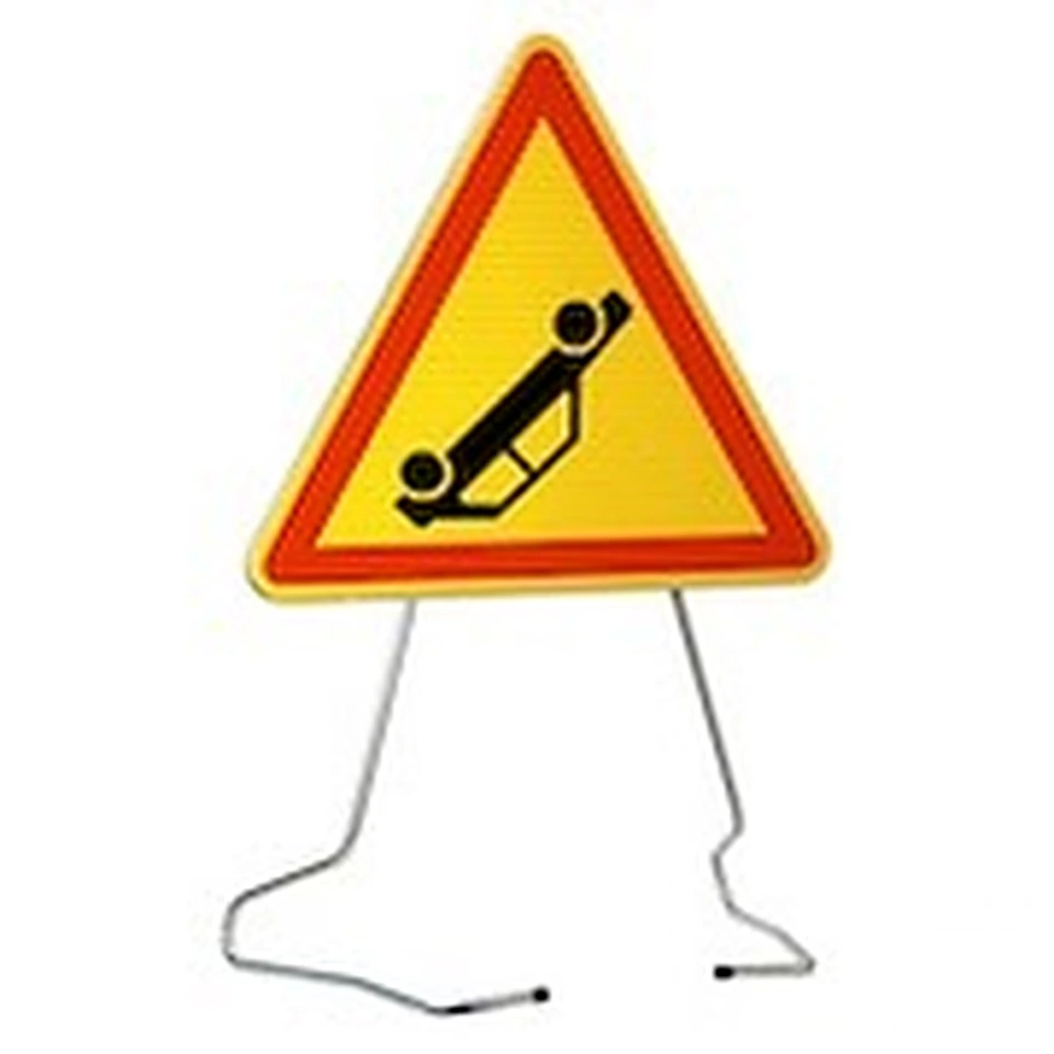 Panneau de chantier AK31 — Accident — réf. SC-AK31
