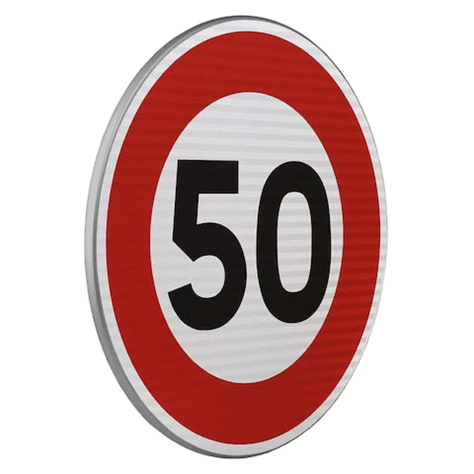 Panneau B14 — Limitation de vitesse — réf. SR-B14