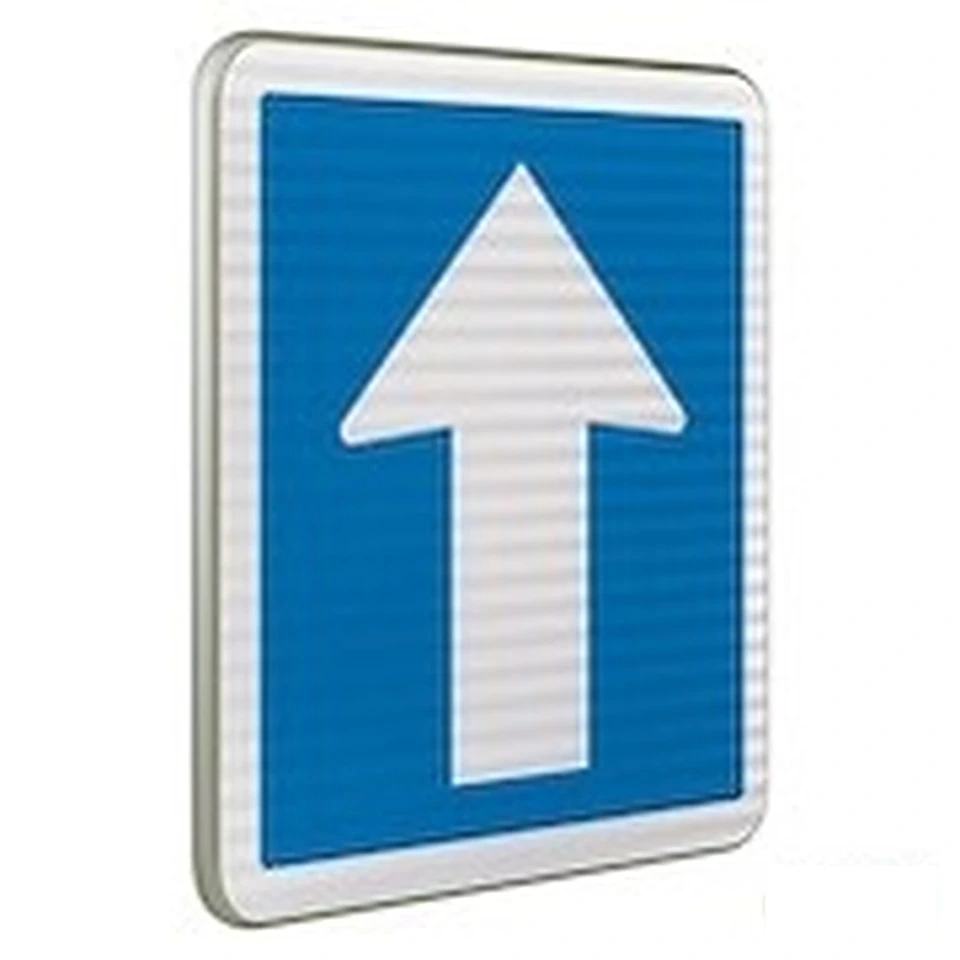 Panneau C12 — Circulation à sens unique — réf. SR-C12