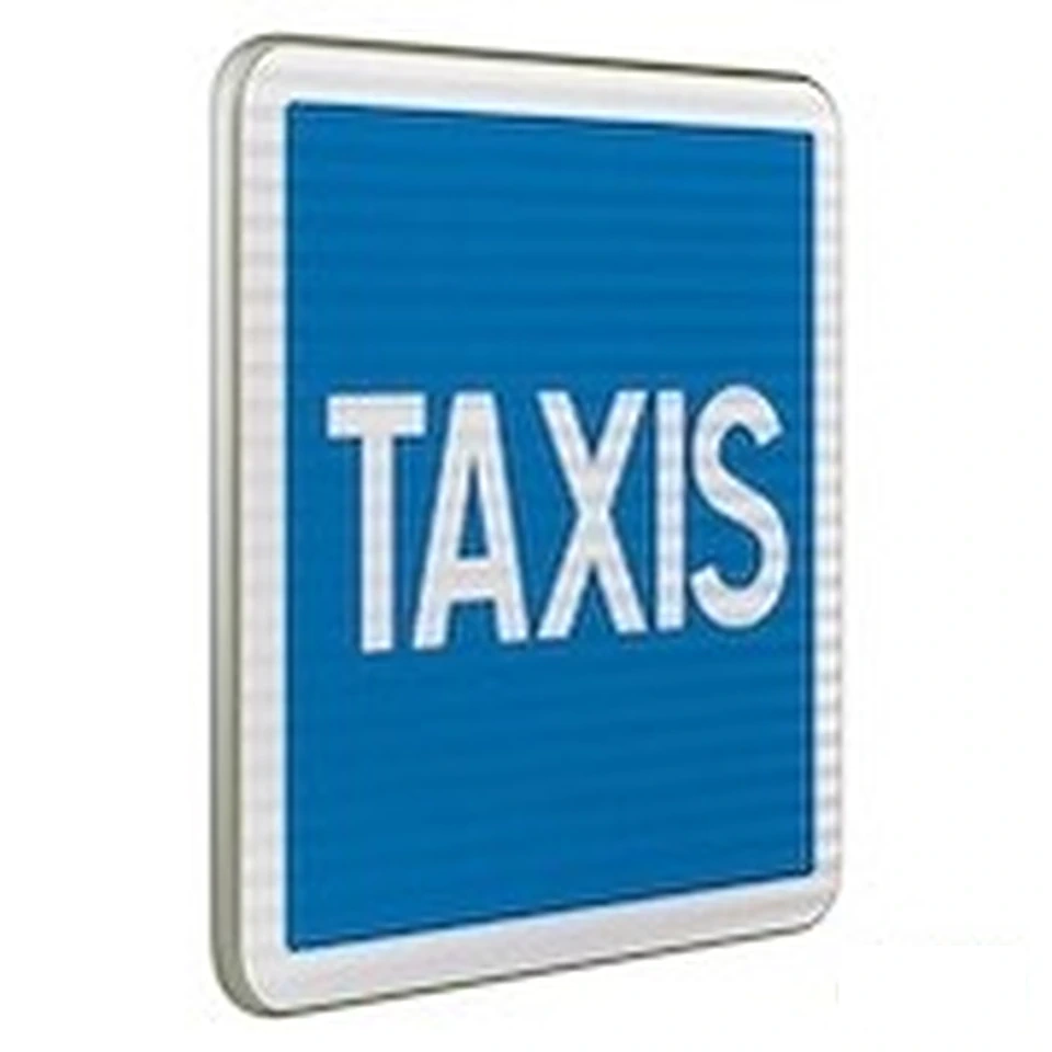 Panneau C5 — Station de taxis — réf. SR-C5