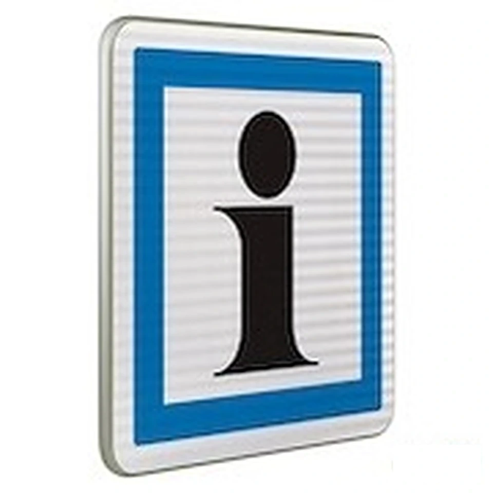 Panneau CE3a — Informations relatives aux services ou activités touristiques — réf. SR-CE3a